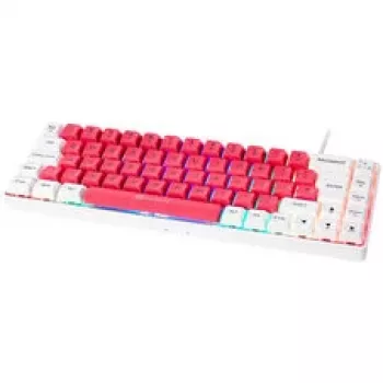 Tastiera gaming GAMIAC TKL69G SF, Kailh blu - bianco/rosso