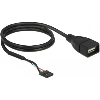 Cavo USB DeLOCK 85671 0,6 m nero