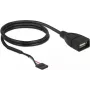 Cavo USB DeLOCK 85671 0,6 m nero