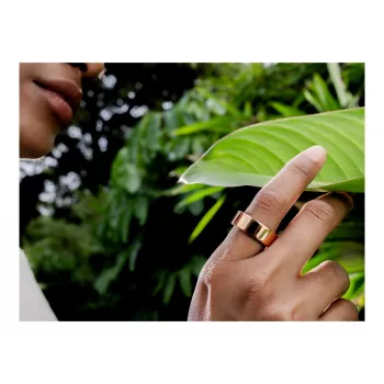 Ultrahuman | Ring Air | Bionic Gold | Taglia 8 | Anello smart