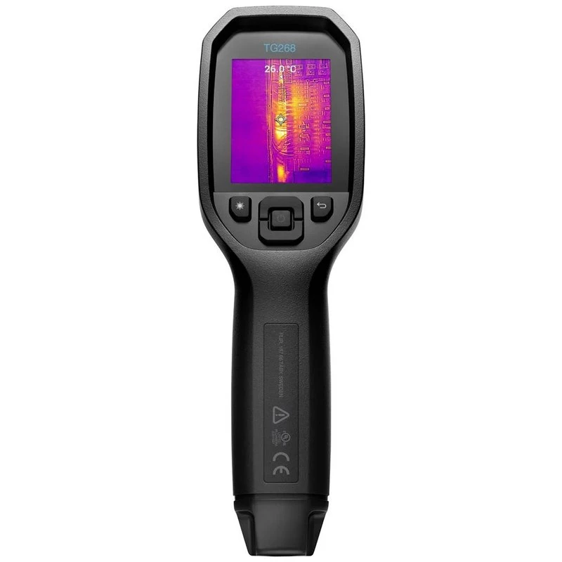 Termometro a infrarossi FLIR TG268 da -25 a +400 °C nero, display integrato, LCD, 320 x 240 pixel