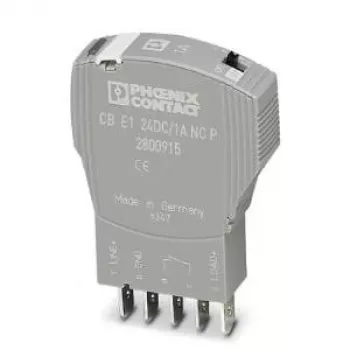 Phoenix Contact interruttore di protezione 240 V/AC 4 A 1 contatto NC CB E1 24DC/4A NC P 1 pezzo (2800918)