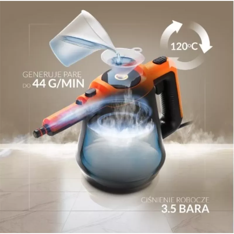 Pulitore a vapore AD 7038bo