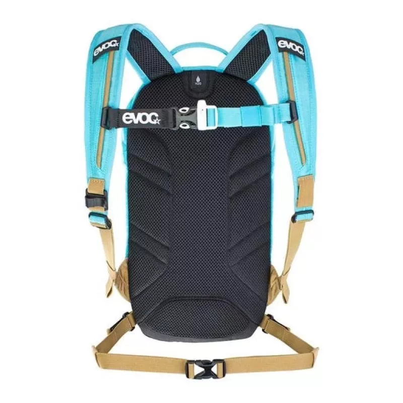 Zaino sportivo EVOC Joyride 4 blu oro 5L 2L sacca idrica