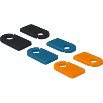 Marcatore per cavi DeLOCK 18293 nero blu arancione