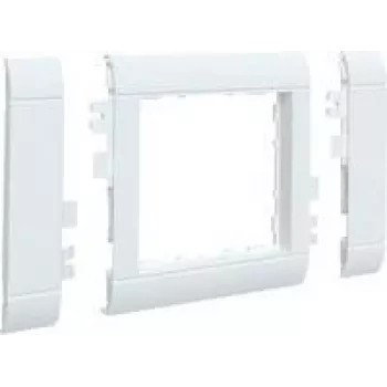 Hager placca cornice 55 modulare OT 80 senza alogeni bianco traffico GR0800A9016