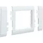 Hager placca cornice 55 modulare OT 80 senza alogeni bianco traffico GR0800A9016