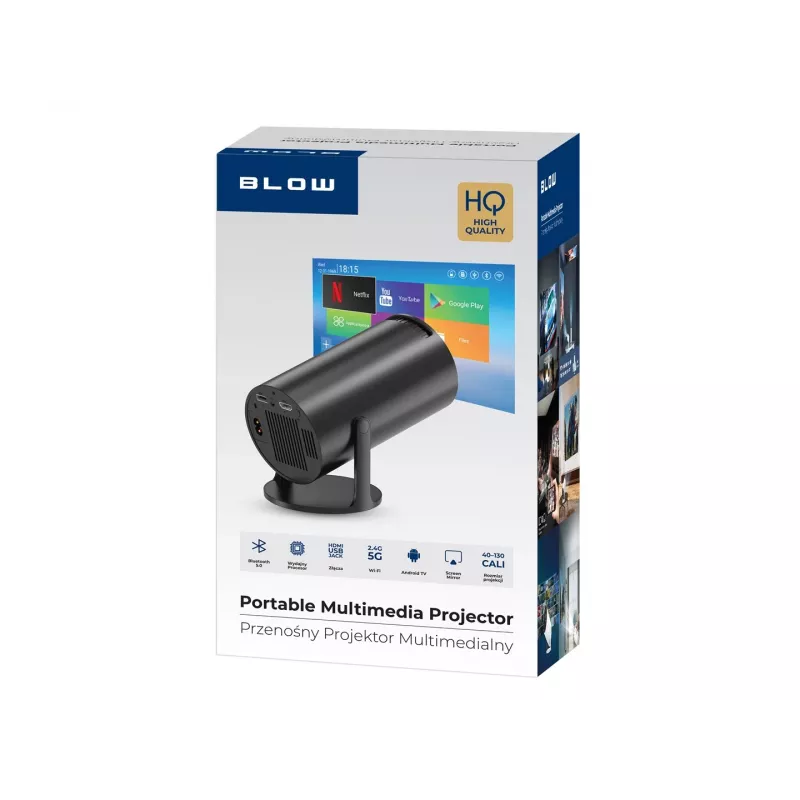 Proiettore BLOW 79-705 — risoluzione 720p, 3000 lumen