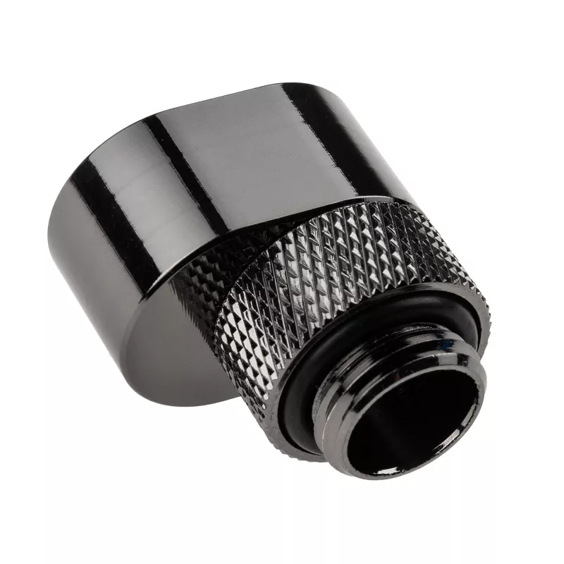 Raccordo offset rotante 7mm XSPC G1/4 in cromo nero di XSPC