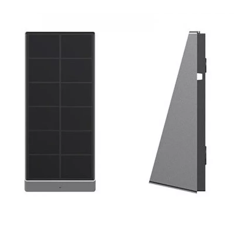Videocitofono a batteria EZVIZ EP3x Pro a doppio obiettivo, argento, 3 MP + 2 MP