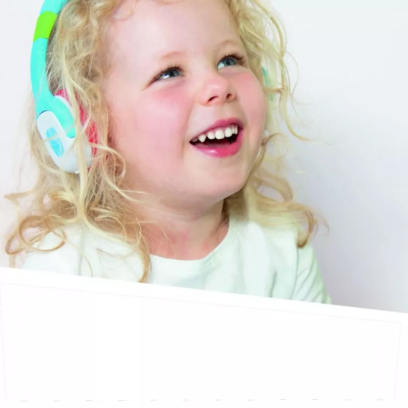Cuffie Bluetooth senza fili per bambini TECHNIFANT, blu