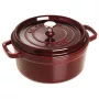 Pentola rotonda in ghisa Staub 3,8 L rosso granato – capacità 3,8 L, interno smaltato