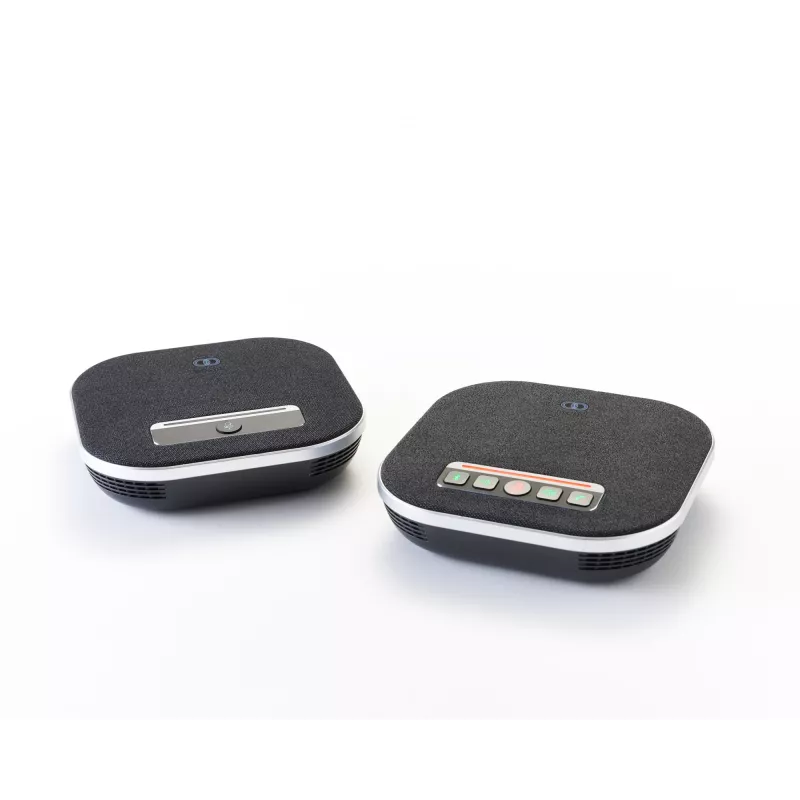 Speakerphone per conferenze Boom Collaboration GEMINI con microfono integrato, Bluetooth e USB, nero