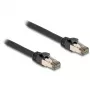 Cavo di rete DeLOCK RJ45 Cat.6A 5m nero