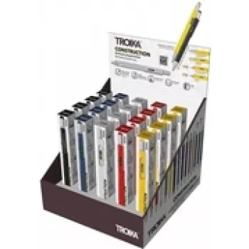 Troika CONSTRUCTION penna multitasking, display da banco da 20