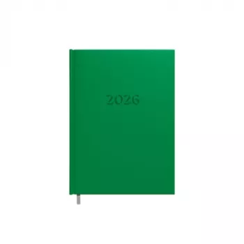 Agenda per pianificazione Buroodisain 241728-003 A5 verde 2026 – agenda datata, formato A5, annuale 2026