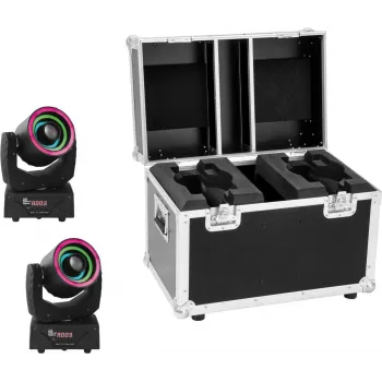 Moving Head Spot EUROLITE TMH-41 10W LED 7 colori - dispositivo per illuminazione da palco, spot motorizzato compatto
