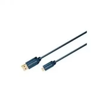 Cavo USB ClickTronic 1,8 m USB 2.0 A-Mini-B m/m 1,8 m USB A Mini-USB B blu (70127)