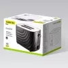 Tostapane Maestro MR-706-Black, tostapane compatto nero a 2 fette