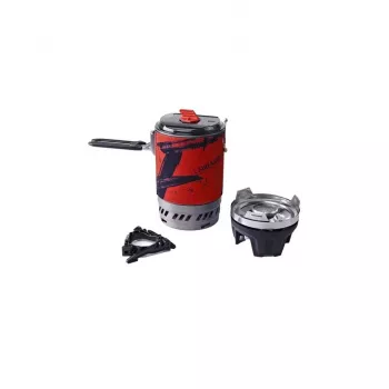 fms-x5 polaris cooking system-rosso FIRE-MAPLE fornello