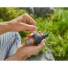 Gardena AquaCount 18350-20 Contatore d'acqua, nero/grigio/arancione