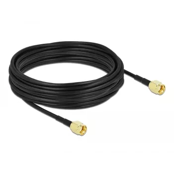 Cavo antenna DeLOCK connettore maschio RP-SMA a connettore maschio RP-SMA LMR/CFD100 10 m