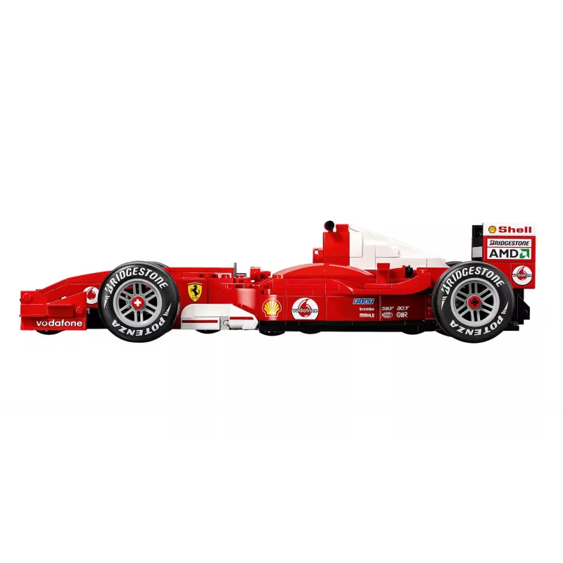 LEGO ICONS 11375 Ferrari F2004 e Michael Schumacher