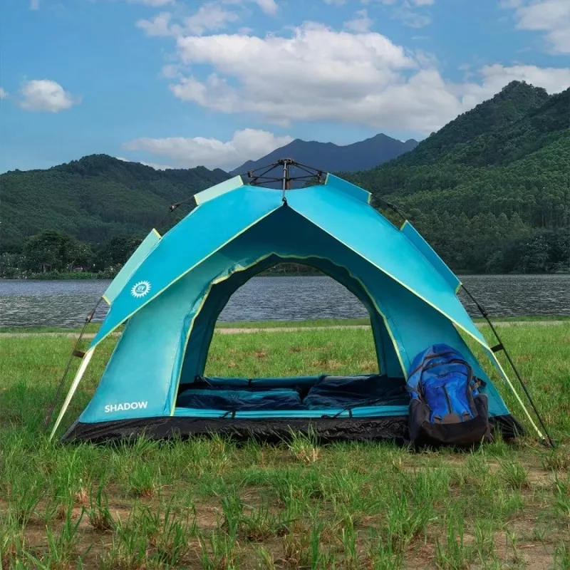 Tenda Shadow NILS Camp NC7819 per 3 persone blu