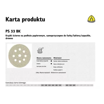 K.PUCK 225 PS33BK gr.150 OTW. GLS38 /50 pz.