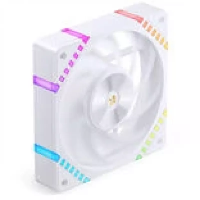 Ventola case ARGB PWM 120 mm Jonsbo HF2-120 bianco – 120 mm, PWM, ARGB