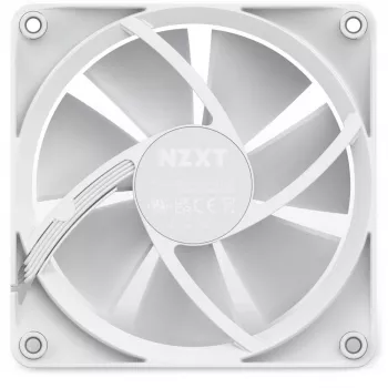 Ventola per case NZXT F120 RGB 120 mm bianco, 4 pin, 1800 U/min, 50,18 CFM, 18 LED