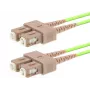 Cavo patch in fibra ottica LOGON PROFESSIONAL AL5SCSC02I/5I 50/125 multimodale SC simplex 2 m