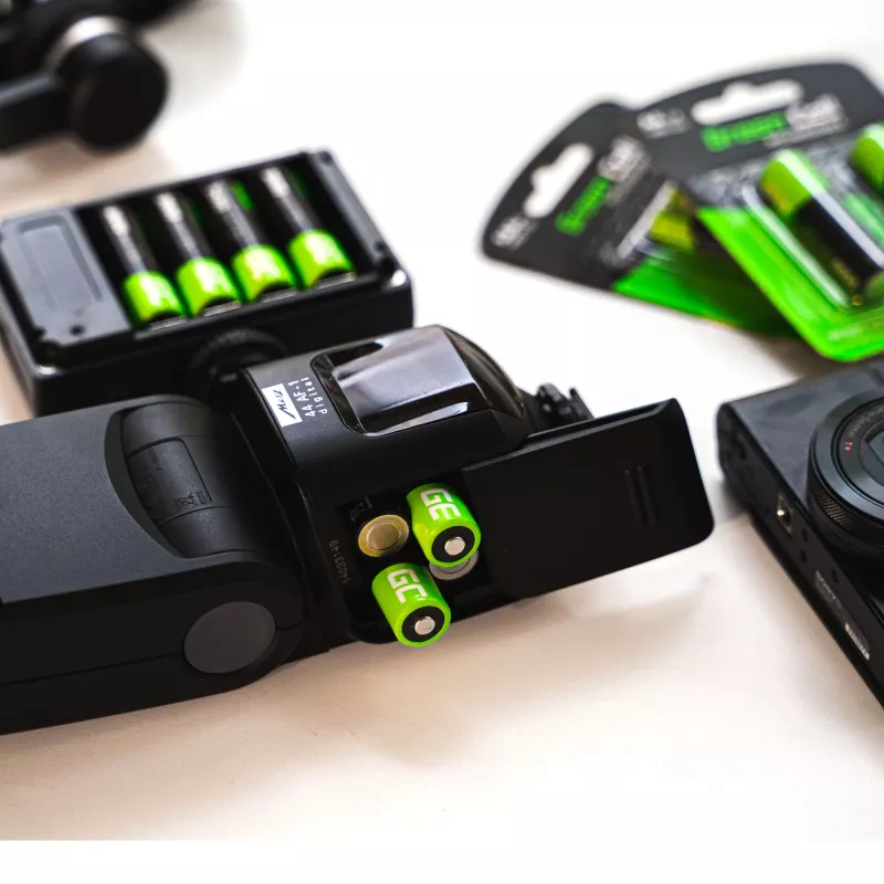 Batteria ricaricabile Green Cell GR06 AA NiMH 1,2 V 2000 mAh, 2 pezzi, 50,5 mm