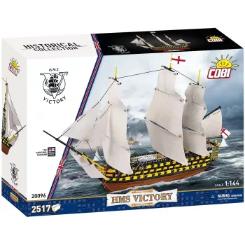 Kit da costruzione Cobi HMS Victory — 2.517 pezzi, modello dettagliato di veliero storico