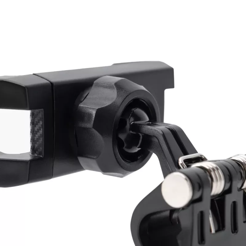 Supporto per telefono Tellur TLL171261 — supporto universale compatto regolabile in angolo per auto e scrivania, nero
