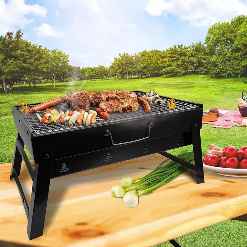 Valigetta grill pieghevole 43x29x22 cm Maestro MR-1010