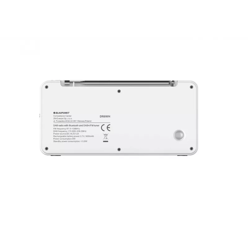 Blaupunkt DR6WH radio portatile bianco