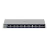 Switch Gigabit Ethernet gestito Netgear GS752TX, 48x RJ-45 10/100/1000, supporto 10G, rack 1U, grigio