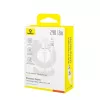 Baseus Gem Cavo USB a IP 2.4A ricarica rapida 2 m Bianco