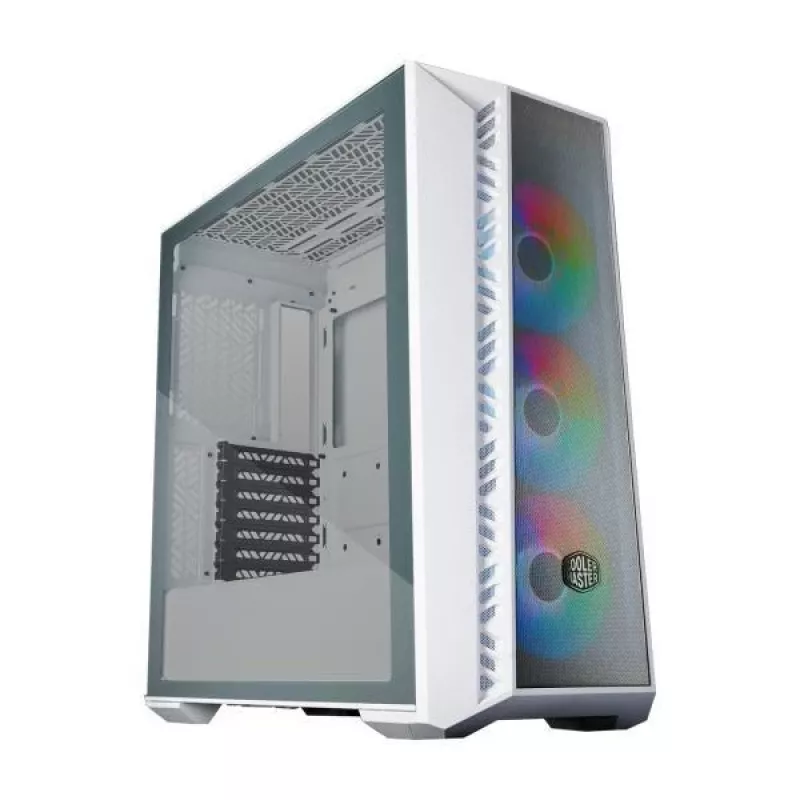 Cooler Master MasterBox 520 - Midi-Tower - PC - bianco - ATX - EATX - micro ATX - Mini-ITX - SSI CEB - acrilonitrile butadiene stirene (ABS) - acciaio - vetro temperato - Multi