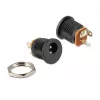 Delock 65503 Presa DC da pannello 2,1 x 5,5 mm, versione a saldare, nero