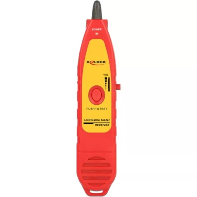 Delock 86109 cable finder per tester per cavi 86108, rosso/giallo