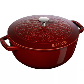 Tegame rotondo in ghisa Staub Lilie – 3,5 l, Grenadine