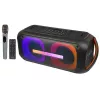 BLOW DJBOX 30-392# speaker Bluetooth 250 W con telecomando e microfono, USB, microSD, AUX, TWS, batteria integrata, nero