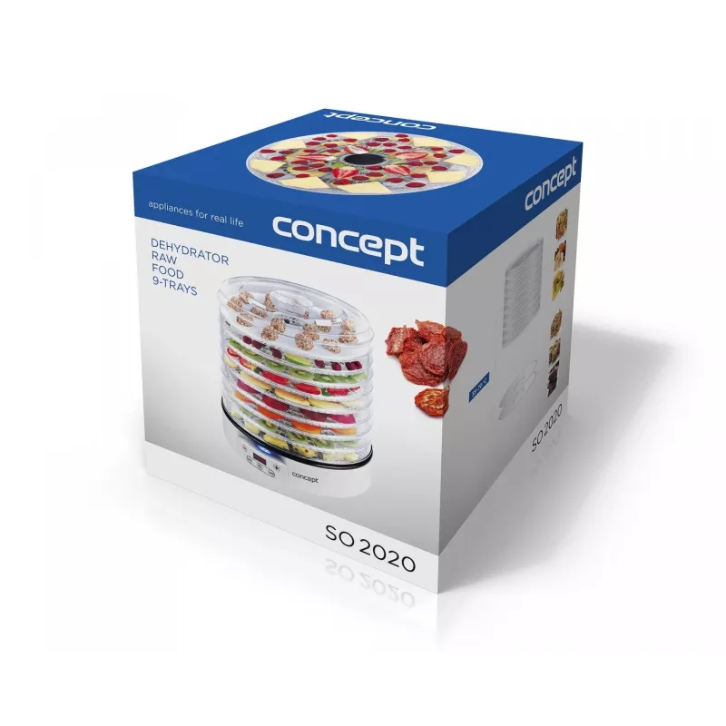 Essiccatore Concept Solution SO2020, 500 W, display LED, argento, 220–240 V, diametro bocchetta 3,3 cm