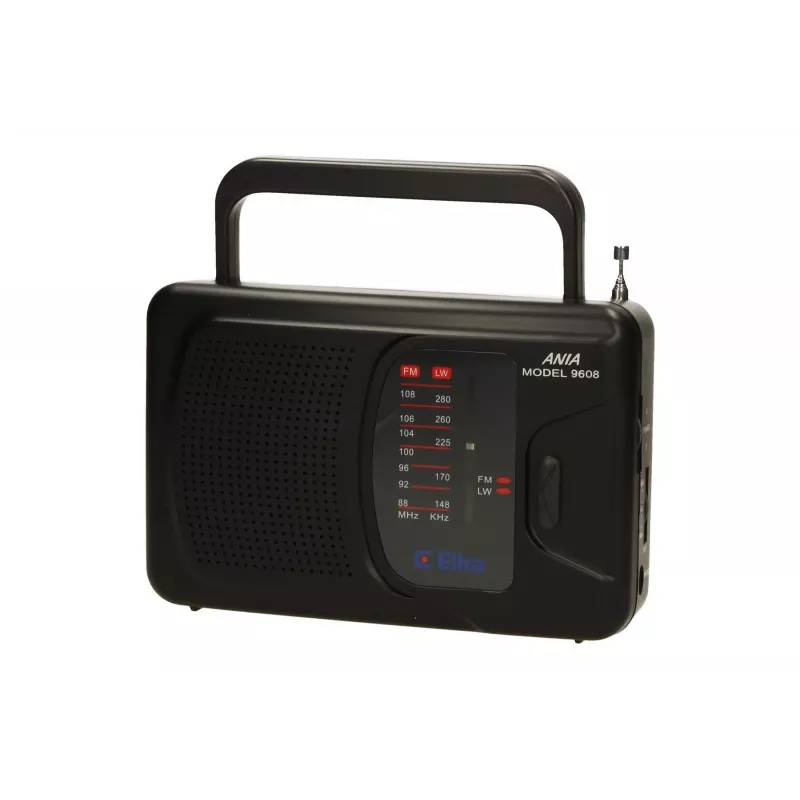Radio a rete e a batteria FM, LW Eltra Ania