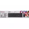 Set tastiera e mouse wireless DEFENDER C-993 RF 45996 — connessione RF, layout compatto
