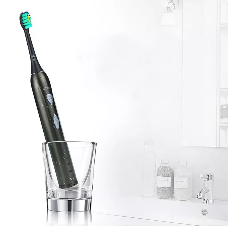 Spazzolino Media-Tech SONIC WAVECLEAN adulti marrone