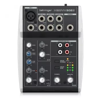 Behringer XENYX 502S - mixer audio analogico