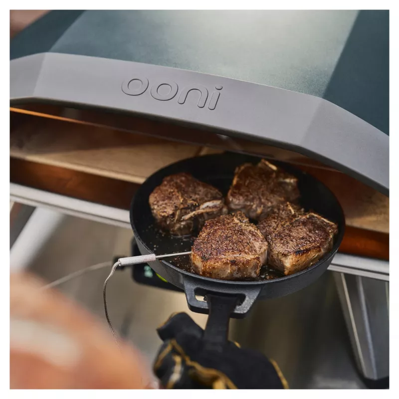 Forno per pizza Ooni Koda 2 Pro nero argento 1 pizza 46 cm